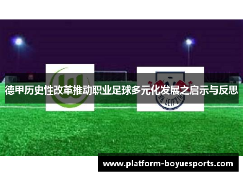德甲历史性改革推动职业足球多元化发展之启示与反思